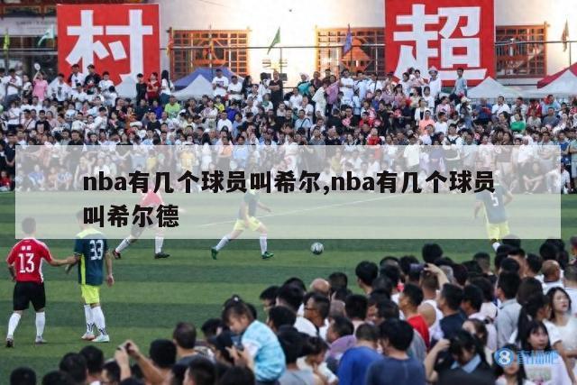 nba有几个球员叫希尔,nba有几个球员叫希尔德